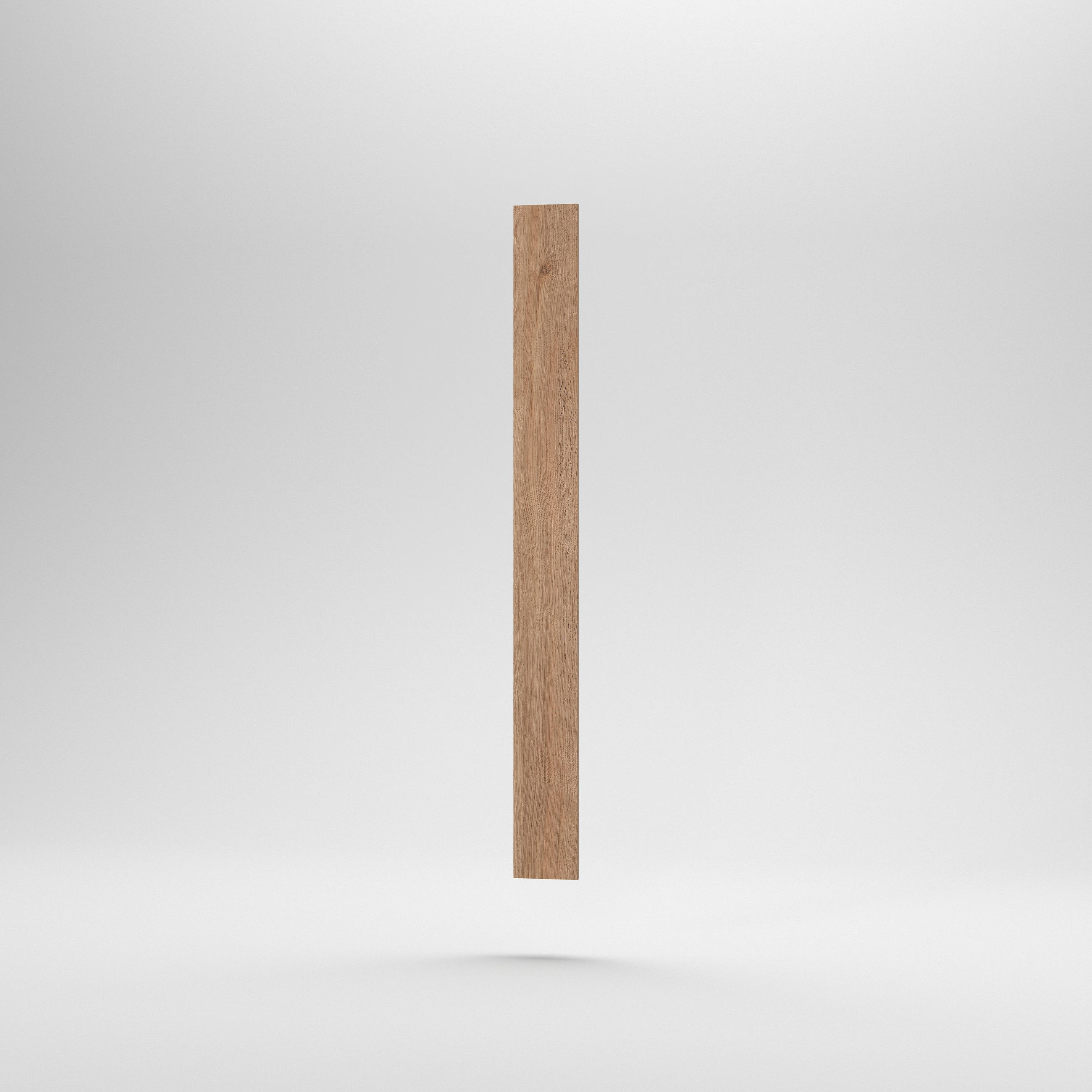 Hézagkitöltő léc magas elemhez - tölgyfa, Basics, fa (20/215/32cm) - Carryhome