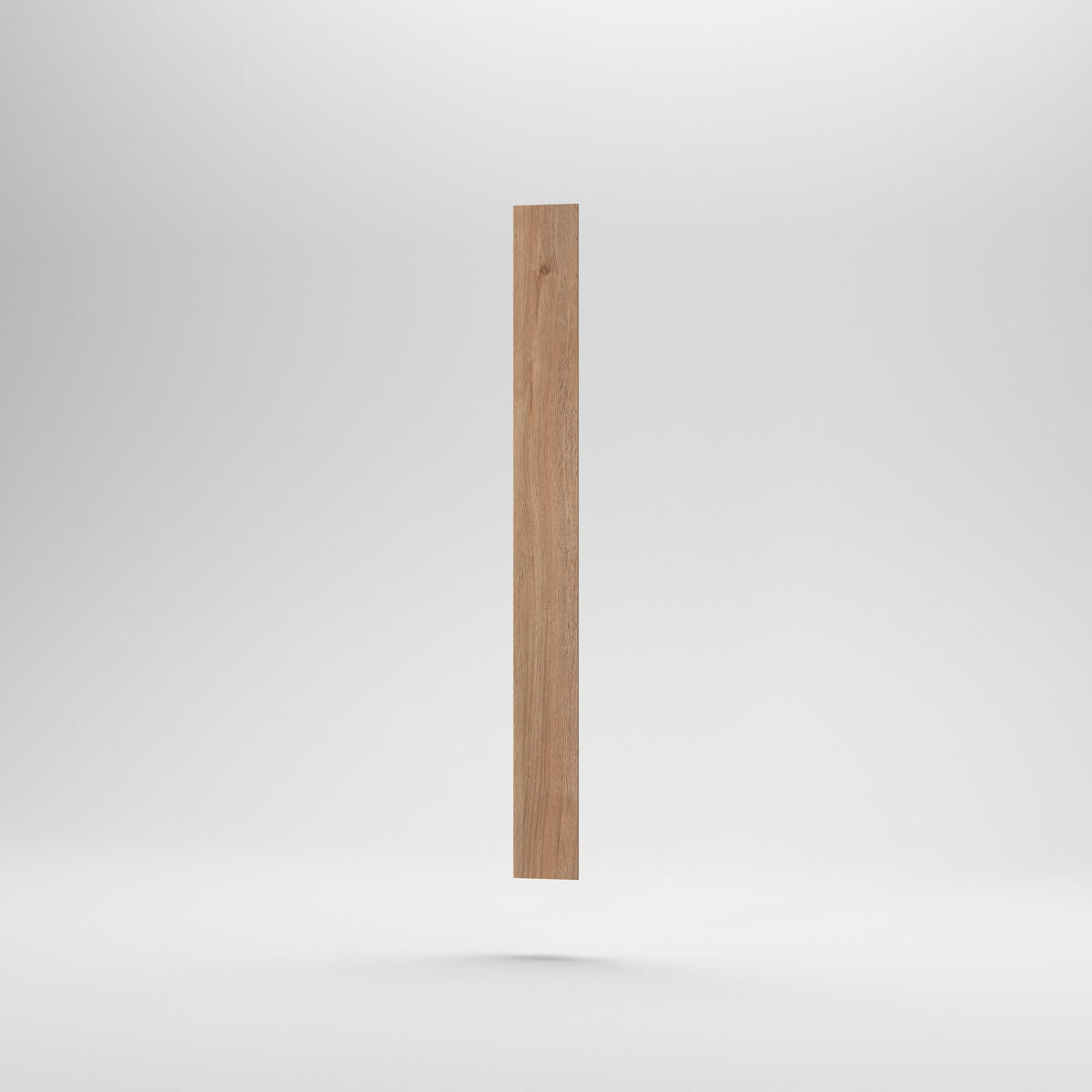 Hézagkitöltő léc magas elemhez - tölgyfa, Basics, fa (20/215/32cm) - Carryhome