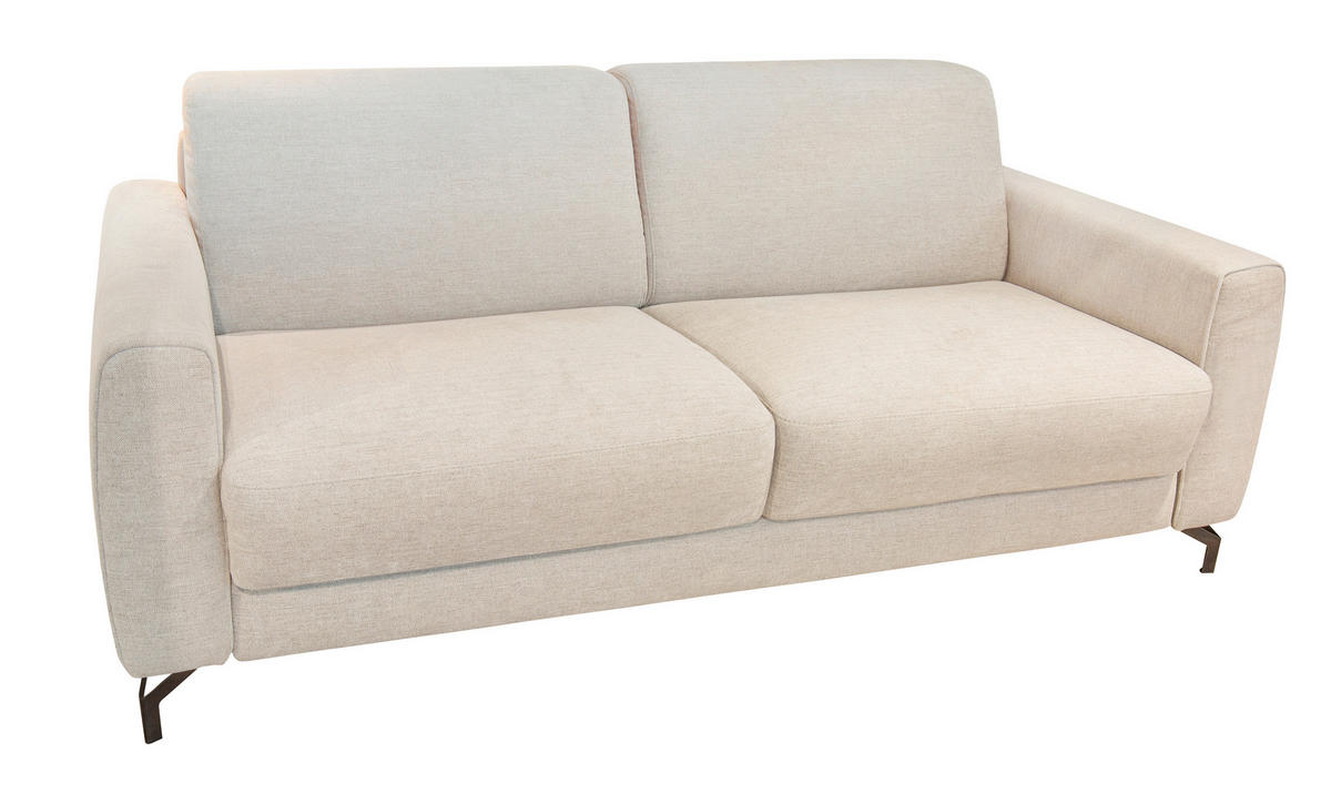 ZOFA S POSTELJNO FUNKCIJO,  temno siva tekstil  - temno siva, Design, tekstil (201/88/102cm) - Hom`in