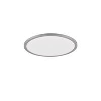 LED-DECKENLEUCHTE Yuma 40/5 cm  - Titanfarben, Basics, Metall (40/5cm) - Trio Leuchten