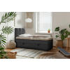 BOXBETT 90/200 cm  in Schwarz  - Schwarz, Modern, Holz/Holzwerkstoff (90/200cm) - MID.YOU