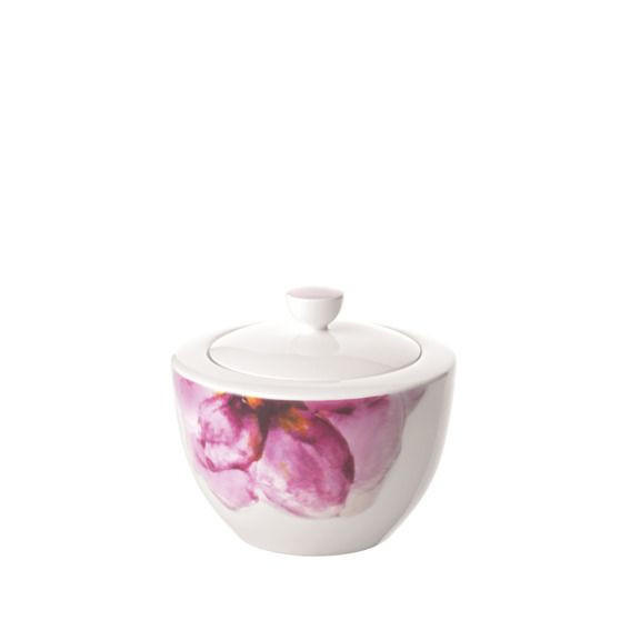 POSODA ZA SLADKOR  ROSE GARDEN            - roza/bela, Basics, keramika (300ml) - Villeroy & Boch