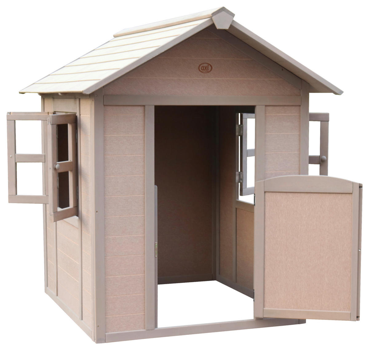 SPIELHAUS 111/133/135 cm  - Braun, Konventionell, Holz (111/133/135cm)