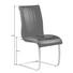 SCHWINGSTUHL Lederlook Schwarz - Schwarz, Design, Textil/Metall (44/95/54cm) - VALDERA