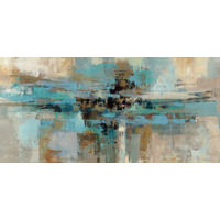 LEINWANDBILD Abstraktes 115/55 cm  - Multicolor, Basics, Holz/Papier (115/55cm) - Euroart