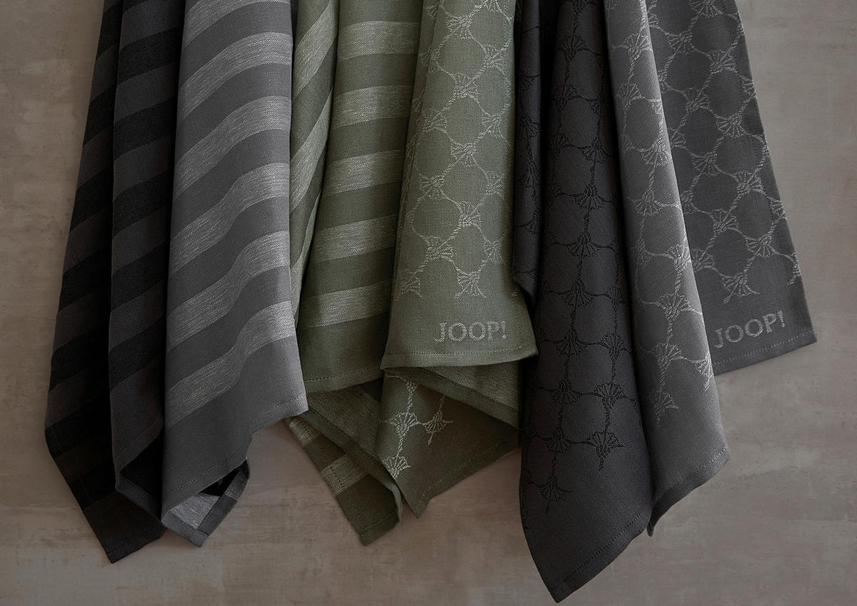 UTIERKA NA RIAD  - antracitová, Basics, textil (50/70cm) - Joop!
