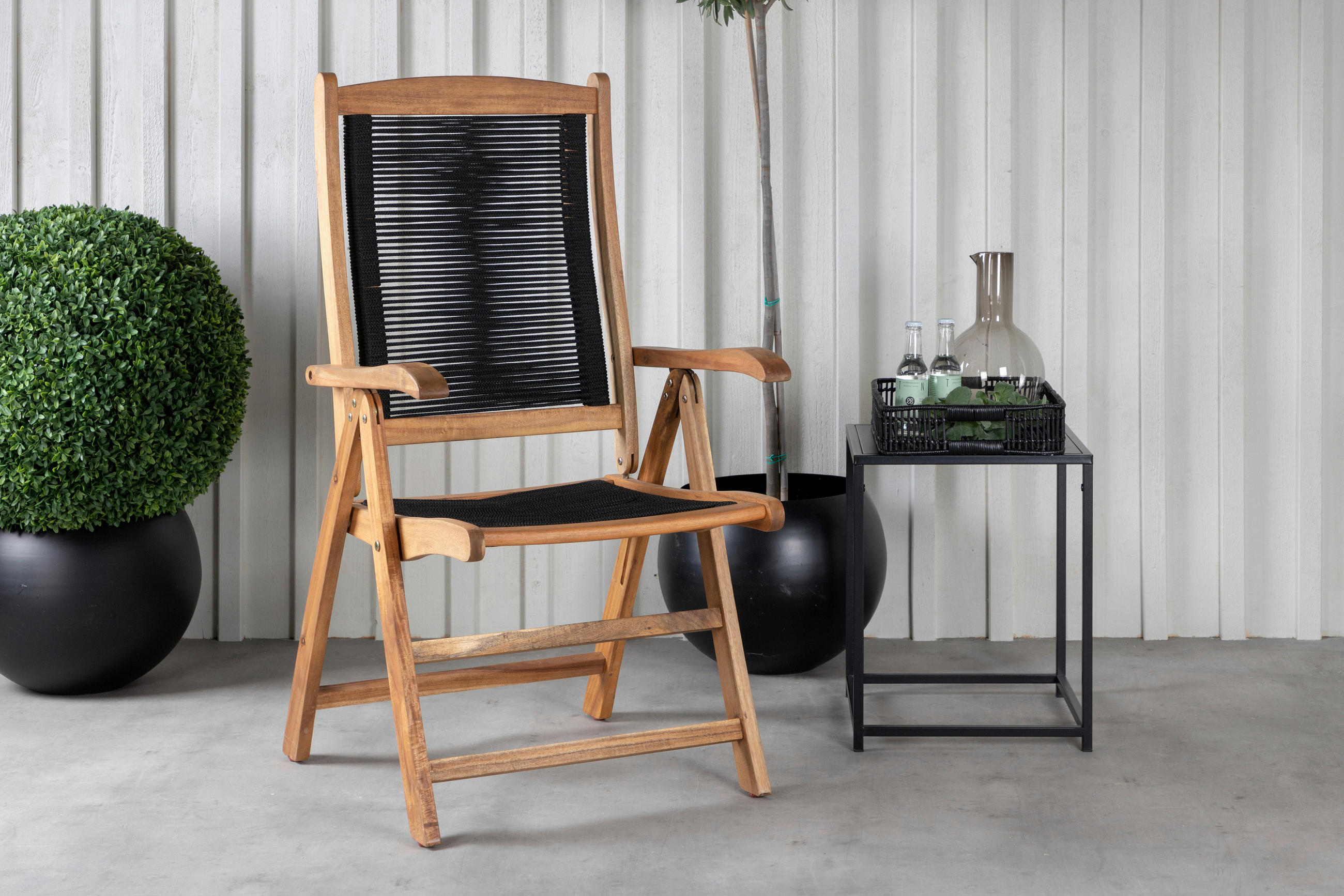 UTESTOLAR SET i trä  - Klassisk, trä (57/104/68cm) - Gardenson
