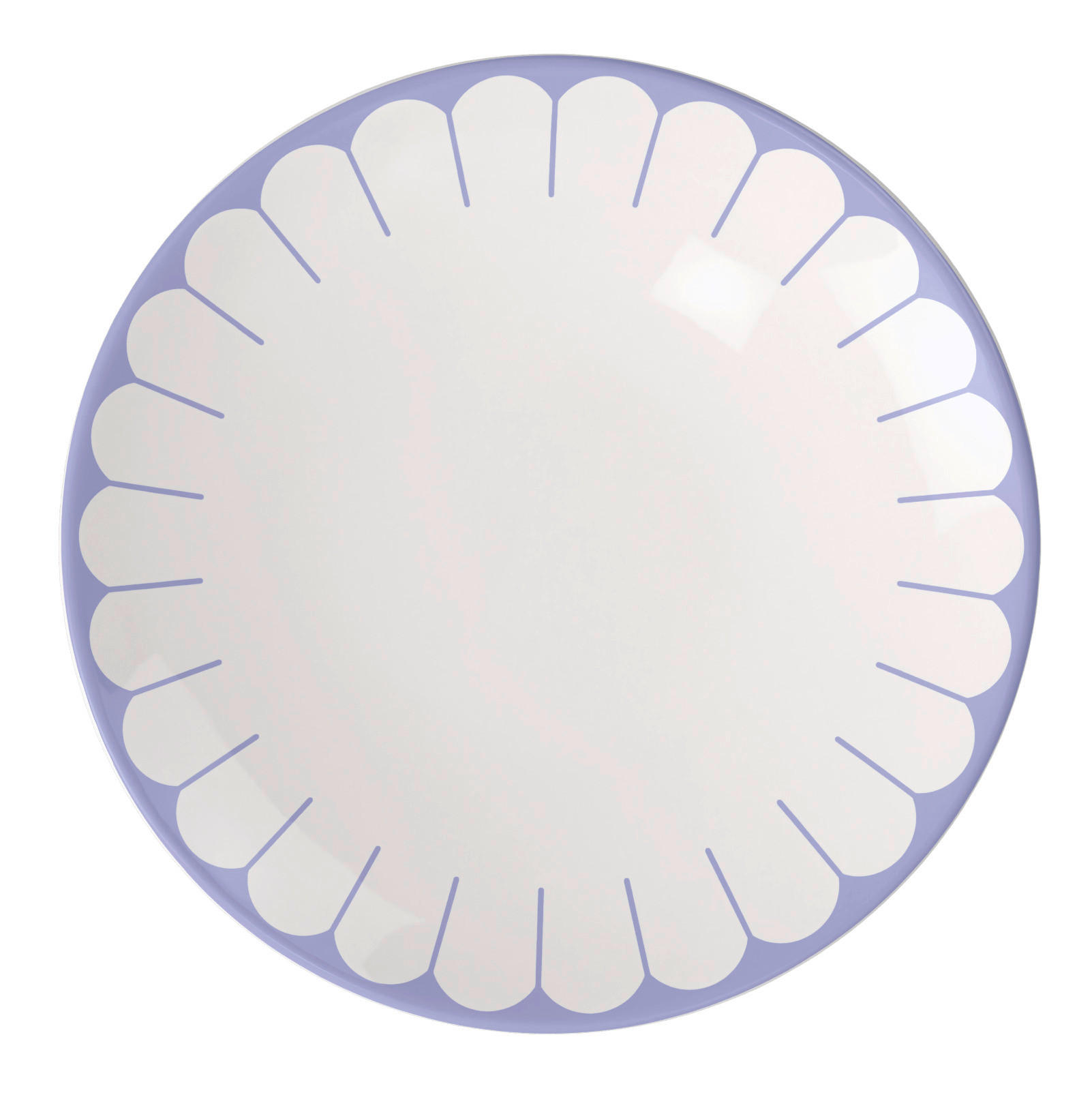FRÜHSTÜCKSTELLER Weiß, Hellblau Fleur Bleu  - Weiß/Hellblau, MODERN, Keramik (21/2,5cm) - Villeroy & Boch