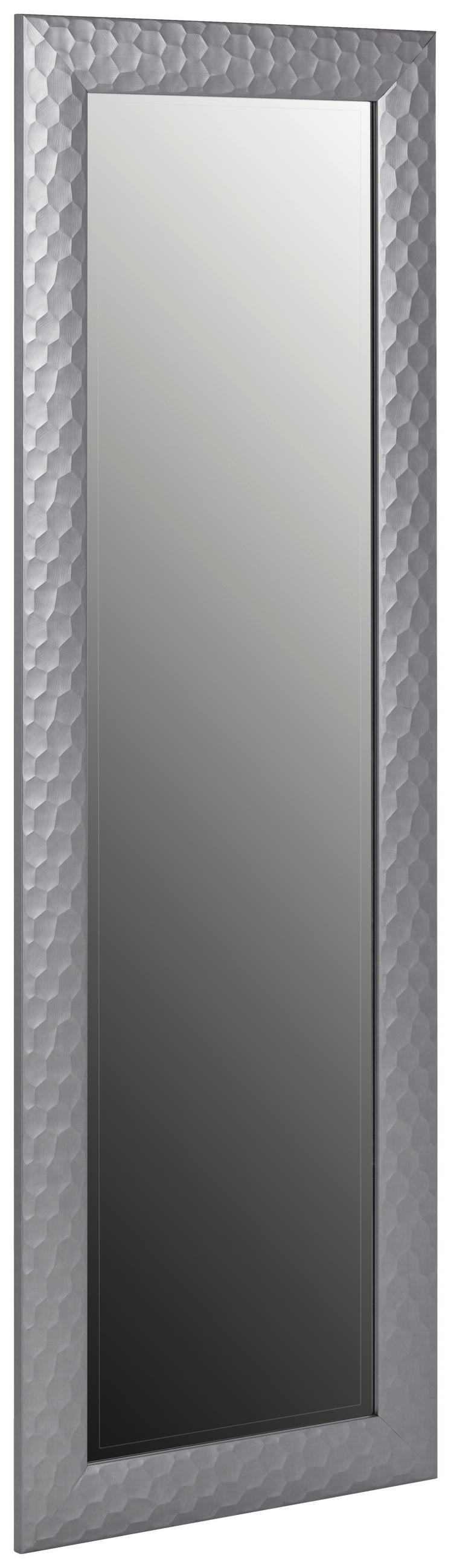 OGLEDALO ZIDNO  50/150/2 cm     - antracit, Design, staklo/drvni materijal (50/150/2cm) - Xora