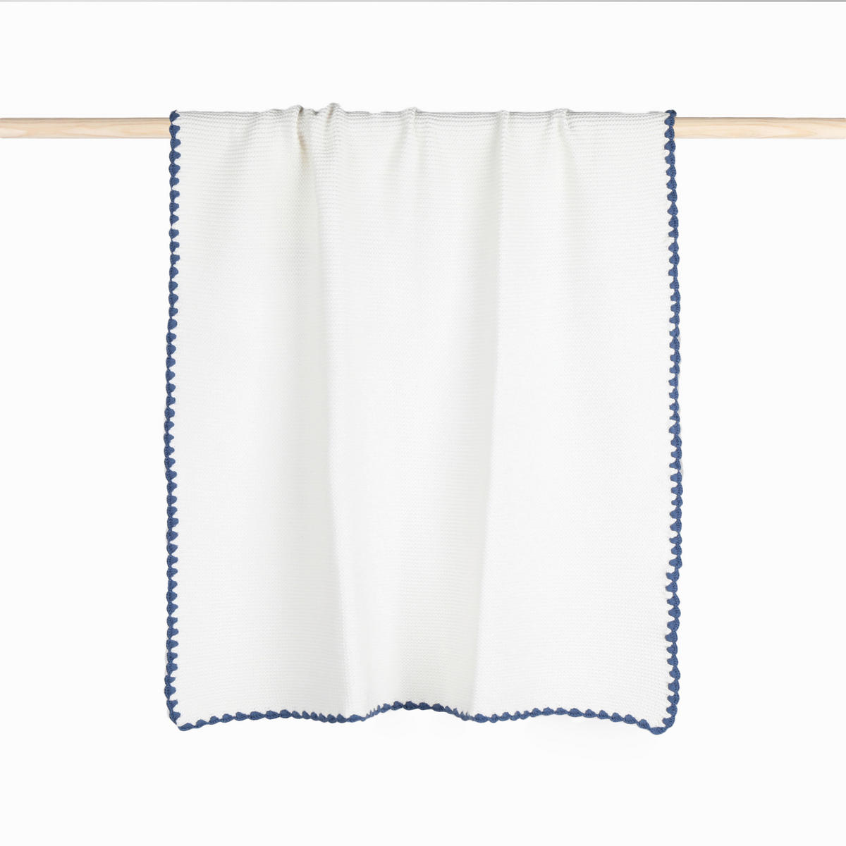 SCHMUSEDECKE  70/90 cm  - Blau/Weiß, Trend, Textil (70/90cm) - My Baby Lou