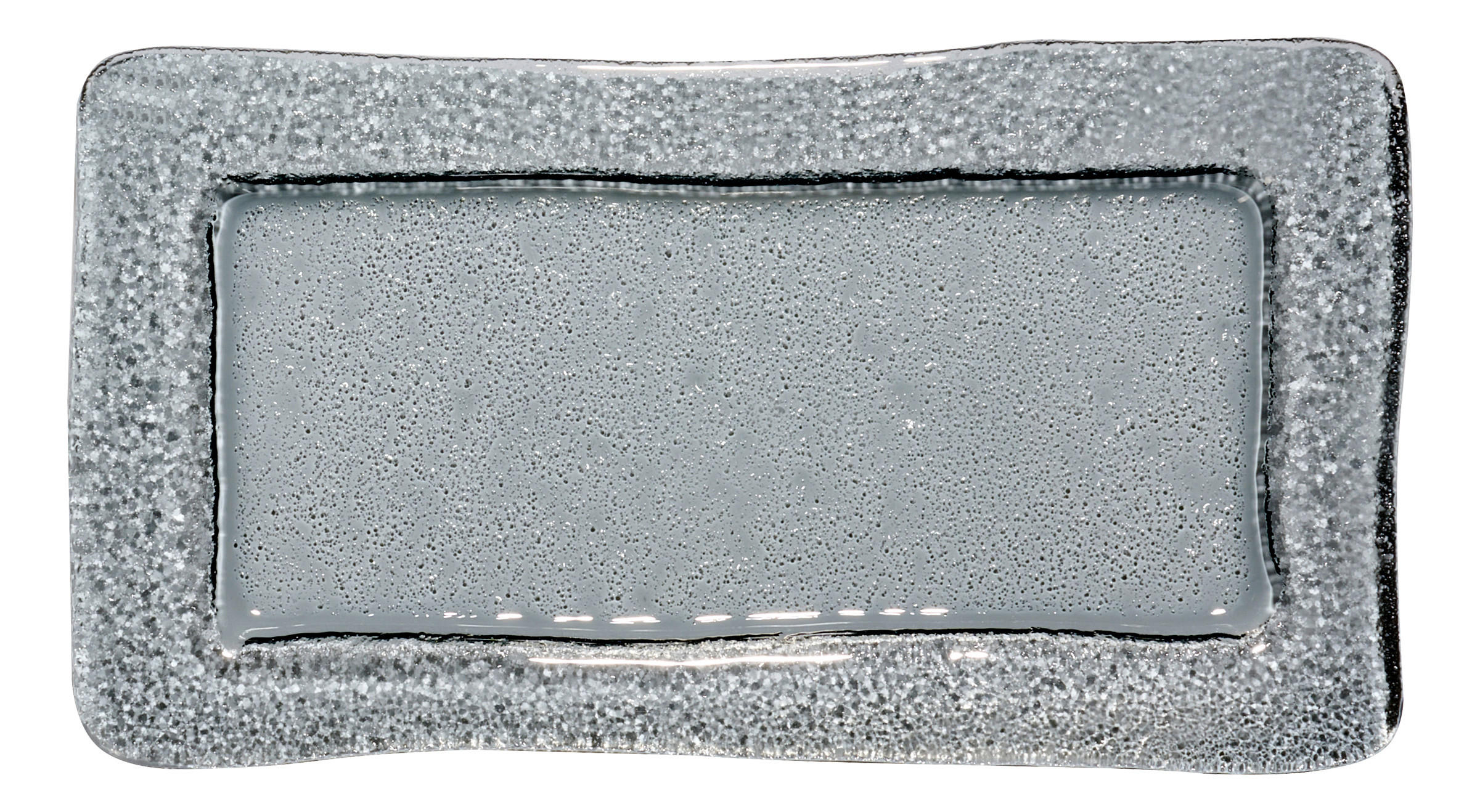 TELLER Grau Nox Smoke  - Grau, Basics, Glas (33/18/1,5cm) - Ritzenhoff Breker