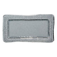 TELLER Grau Nox Smoke  - Grau, Basics, Glas (33/18/1,5cm) - Ritzenhoff Breker