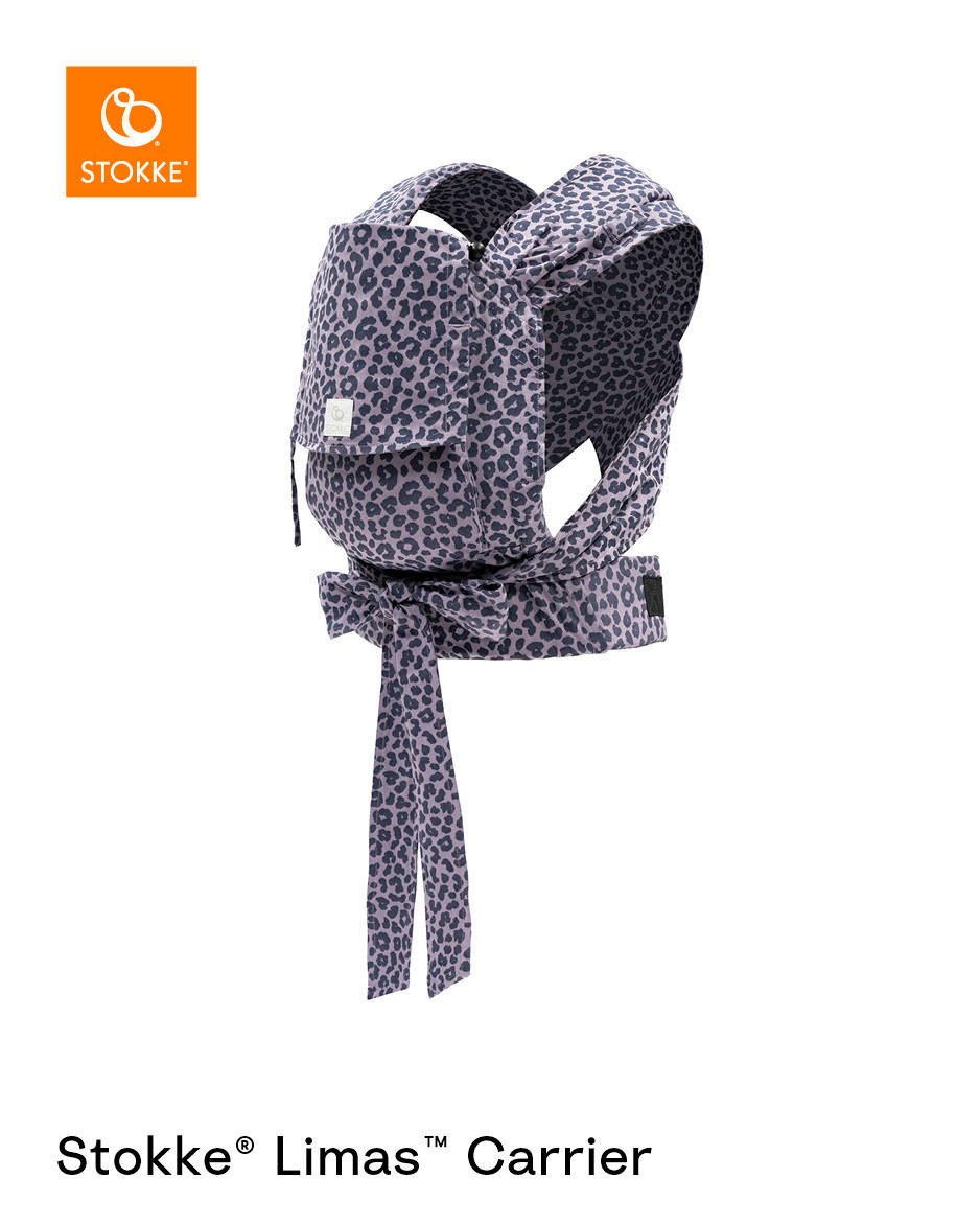 BABYTRAGE Limas Carrier OCS  - Lila/Schwarz, Basics, Textil - Stokke