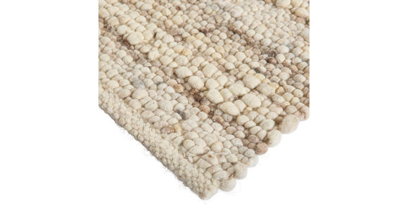 HANDWEBTEPPICH 200/290 cm Genua Greige rechteckig  - Greige, Basics, Textil (200/290cm) - Linea Natura