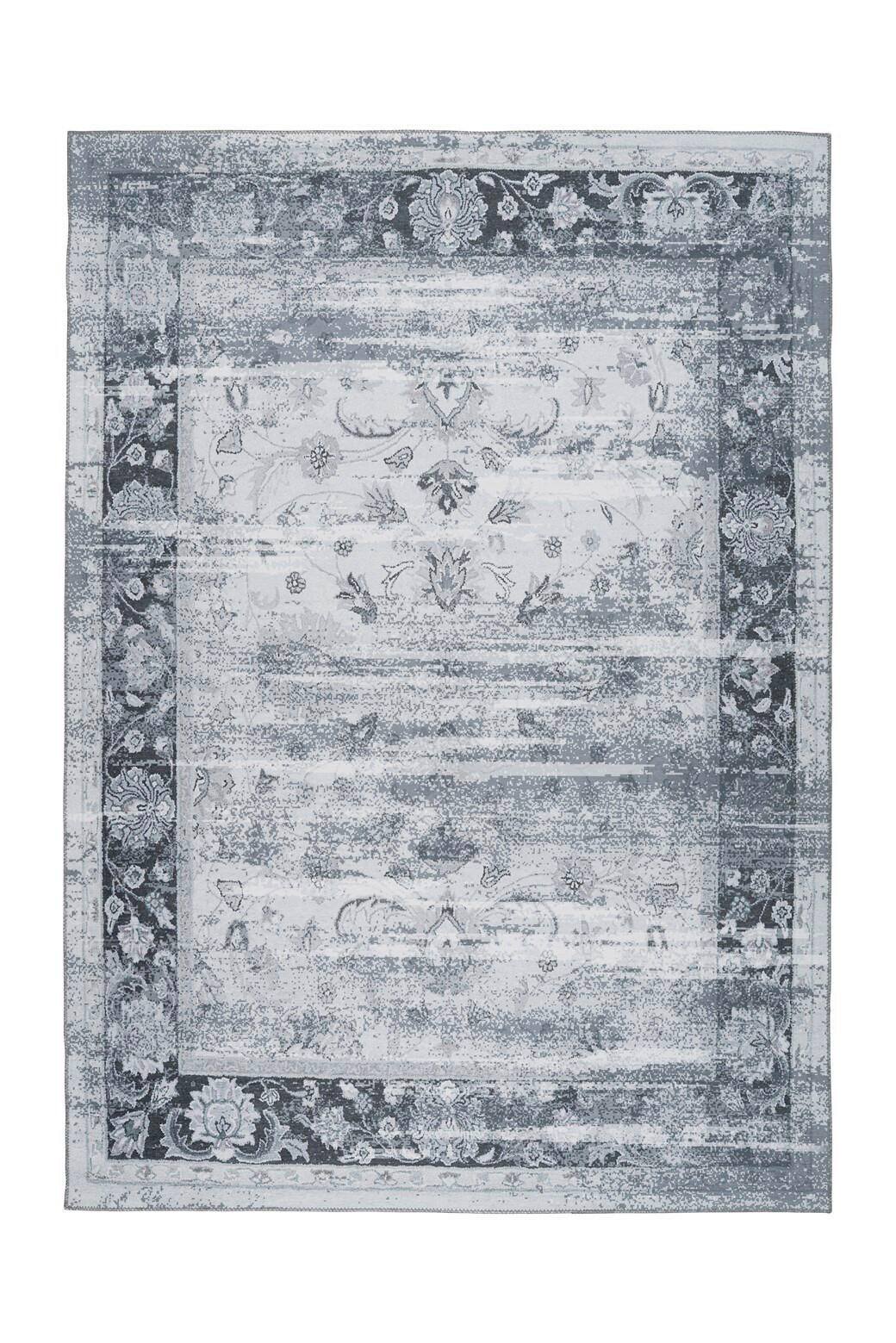 FLACHWEBETEPPICH 170/240 cm Galaxy 1225 Grau / Blau Blau, Grau  - Blau/Grau, Basics, Textil (170/240cm) - Novel