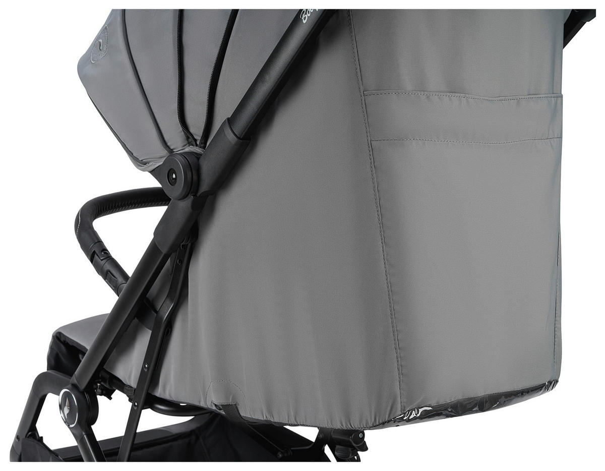 BUGGY Boogy 2 Monster  - Hellgrau/Schwarz, Basics, Textil/Metall (51/105/84,5cm) - Osann