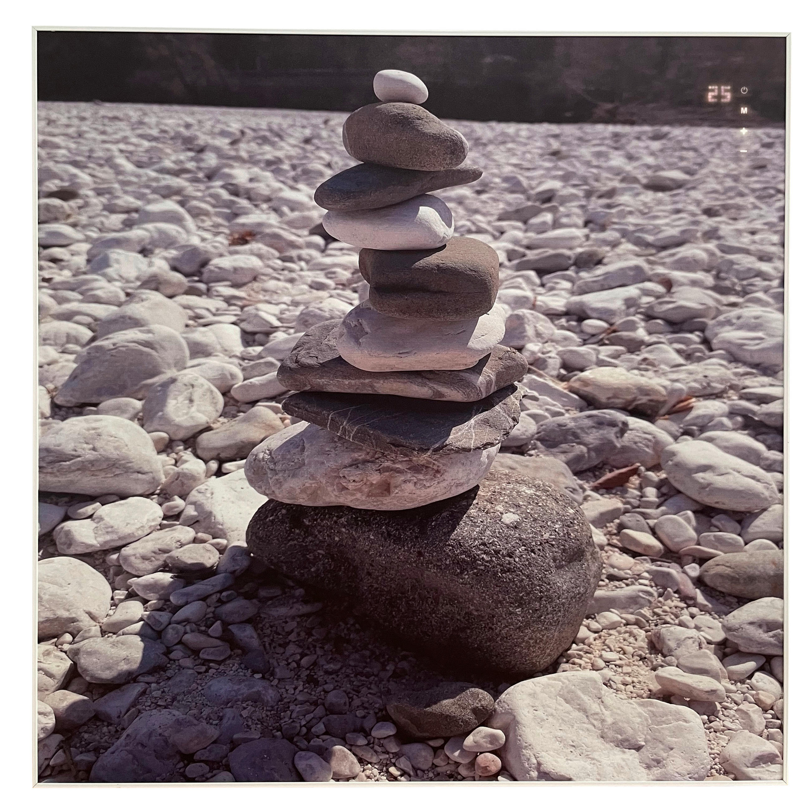 INFRAROT-HEIZPANEEL 360 W  - Grau, Basics, Kunststoff (60cm) - Mican