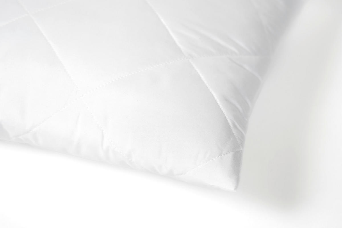 KOPFKISSEN   40/40 cm       - Weiß, Basics, Textil (40/40cm)
