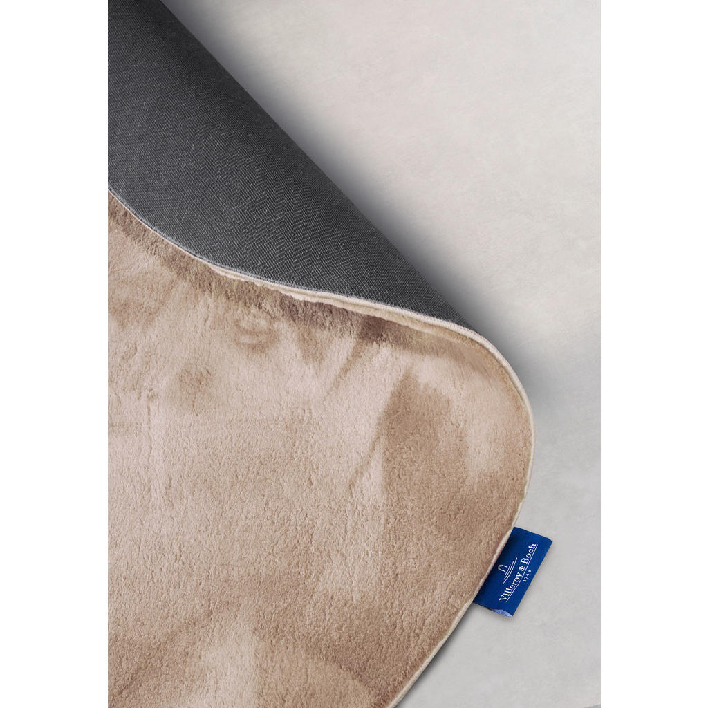 Thumbnail - Villeroy & Boch Hochflorteppich Kollektion 1899, Creme, Textil, Uni, rund, Oeko-Tex® Standard 100, für Fußbodenheizung g...