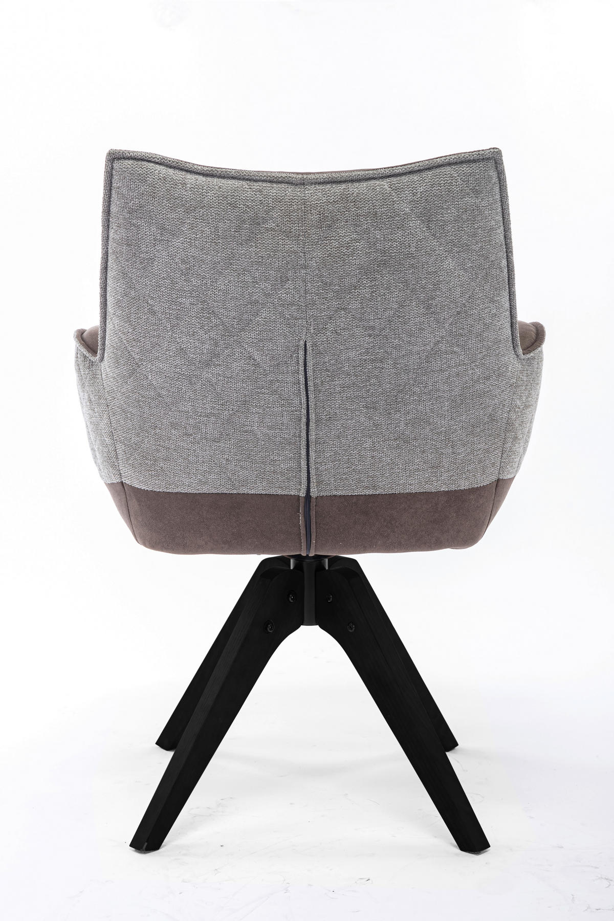 STUHL  in  - Schwarz/Braun, Design, Holz/Textil (62/85/64cm) - Livetastic
