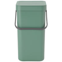 KOŠ ZA SMETI - zelena, Basics, umetna masa (20/35.1/24.9cm) - Brabantia
