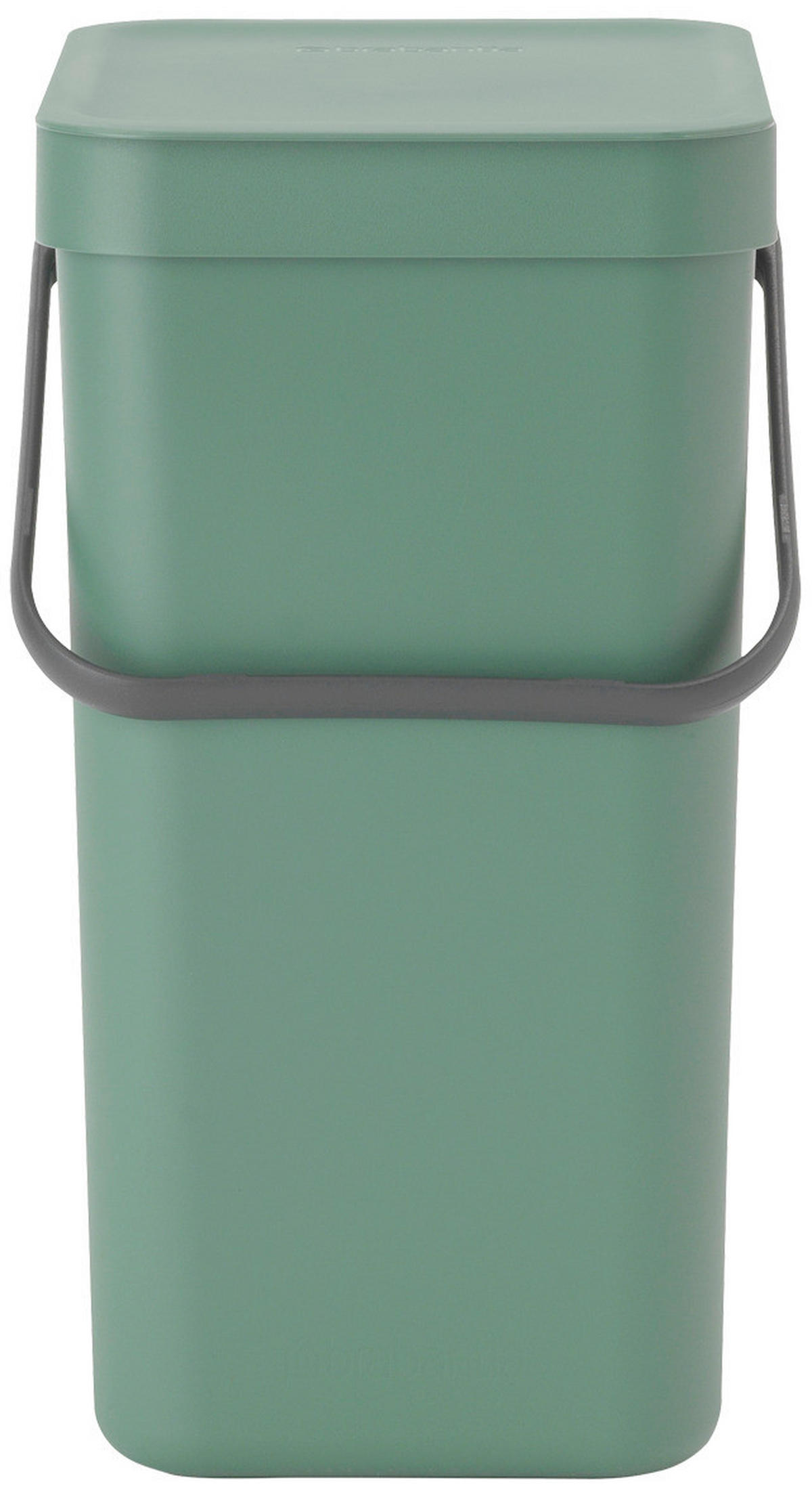 KOŠ ZA SMETI - zelena, Basics, umetna masa (20/35.1/24.9cm) - Brabantia