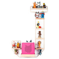 KINDERREGAL  - Weiss, Modern, Holzwerkstoff (37/54/19cm) - Livetastic