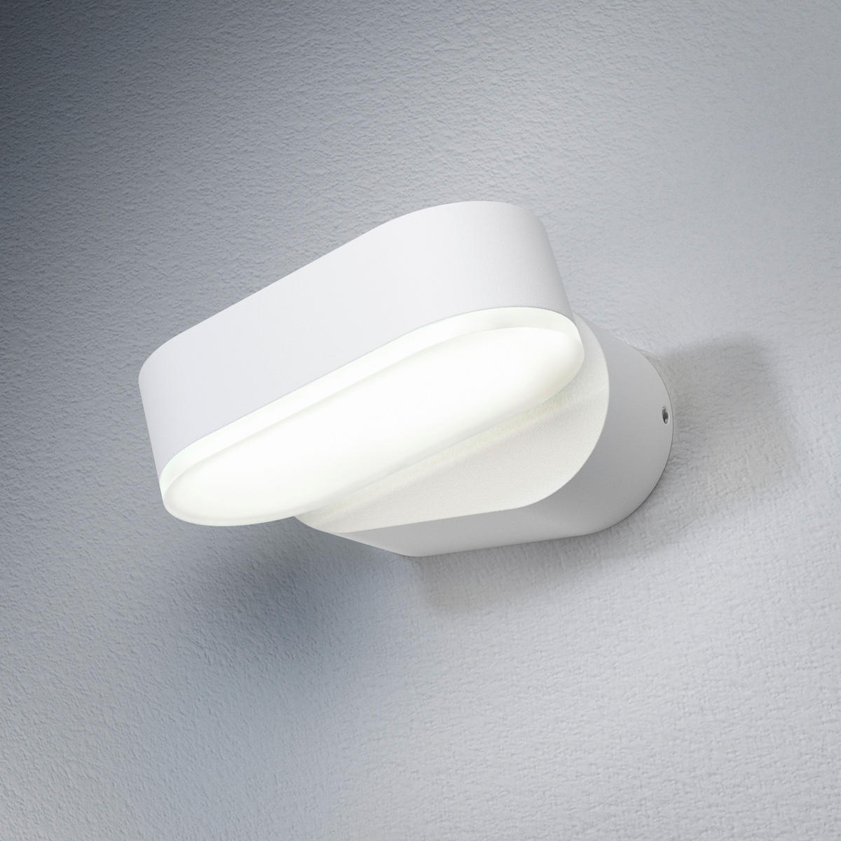 AUßENWANDLEUCHTE Endura Style Mini Spot 10/11/5,4 cm   - Weiß, Basics, Kunststoff/Metall (10/11/5,4cm) - Ledvance