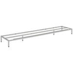 FUßGESTELL  in 180/13/40 cm  - Chromfarben, Basics, Metall (180/13/40cm) - Novel
