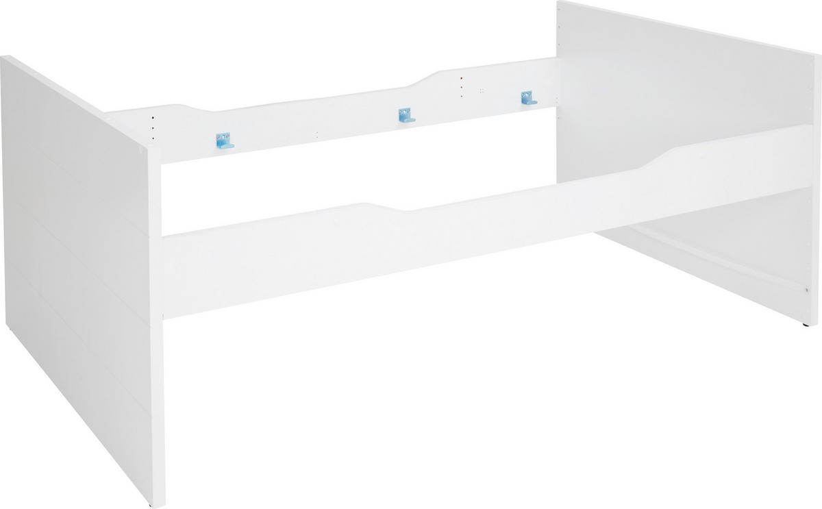 BETT Fiona 90/200 cm Weiß  - Weiß, Design (90/200cm) - Paidi