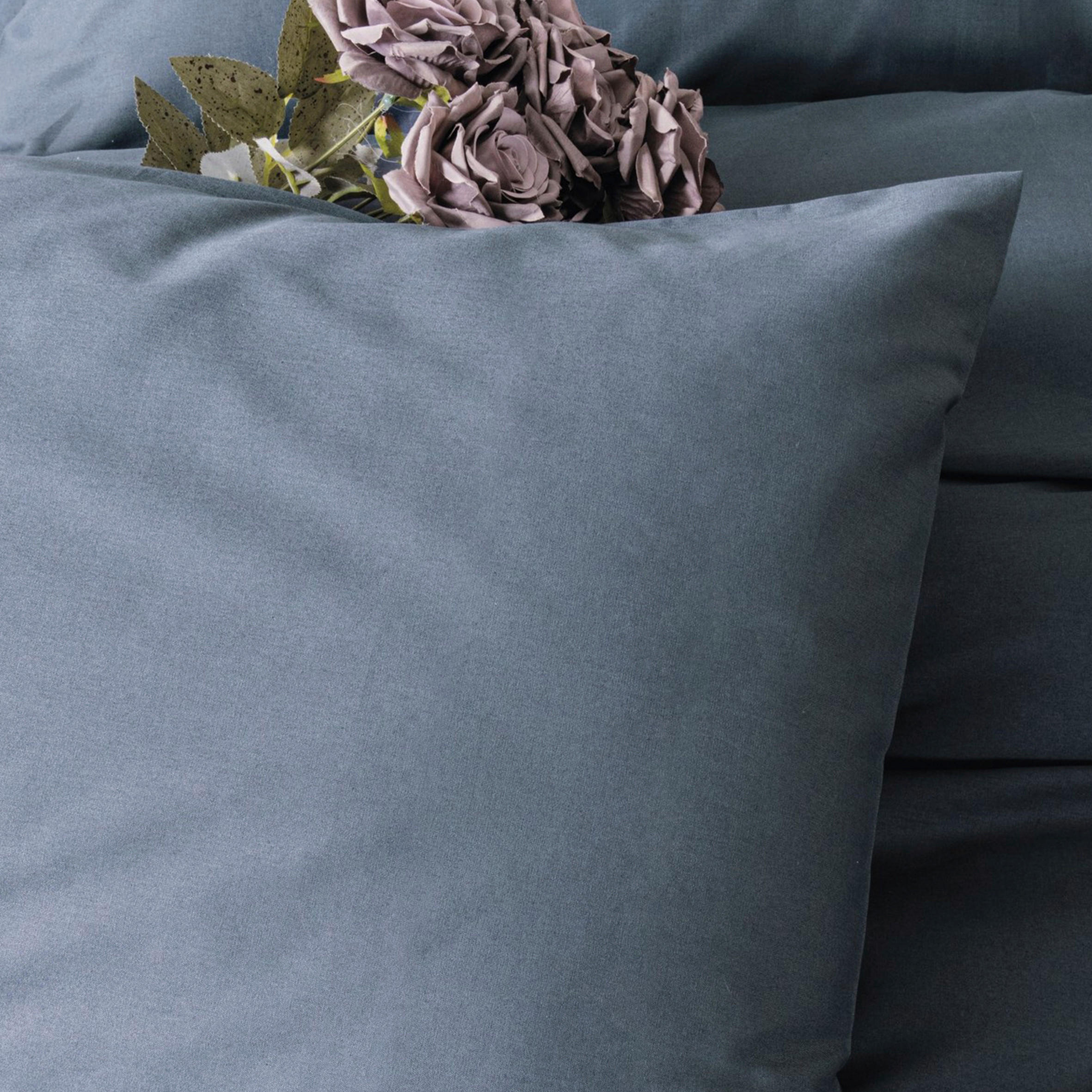 BETTWÄSCHE Renforcé 135/200 cm  - Anthrazit, Basics, Textil (135/200cm)