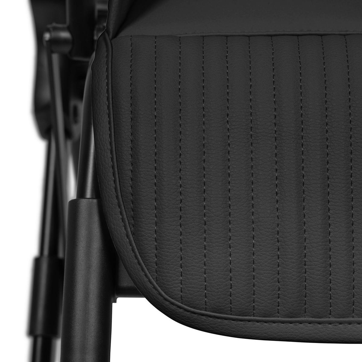 HOCHSTUHL Sit N Go  - Schwarz, Basics, Textil/Metall (60/103/72cm) - Hauck