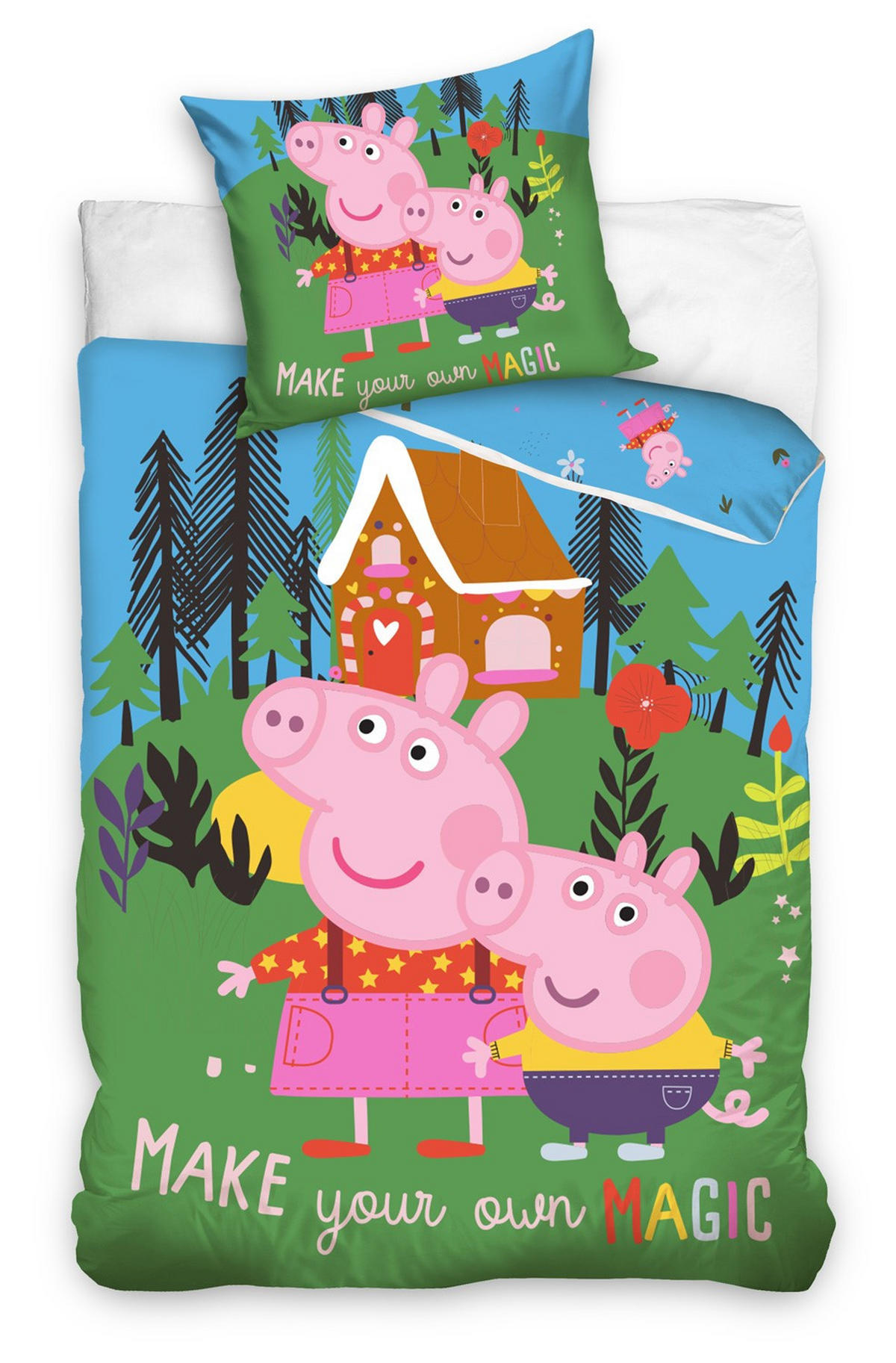 OTROŠKA POSTELJNINA 135/200 cm tkanina  - Konvencionalno, tekstil (135/200cm) - Peppa Pig