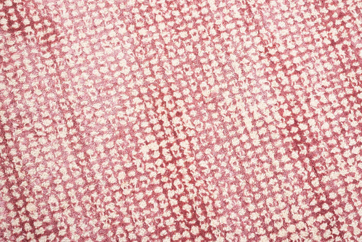 HANDWEBTEPPICH 140/140 cm Rosa  - Rosa, Basics, Textil (140/140cm) - Tom Tailor