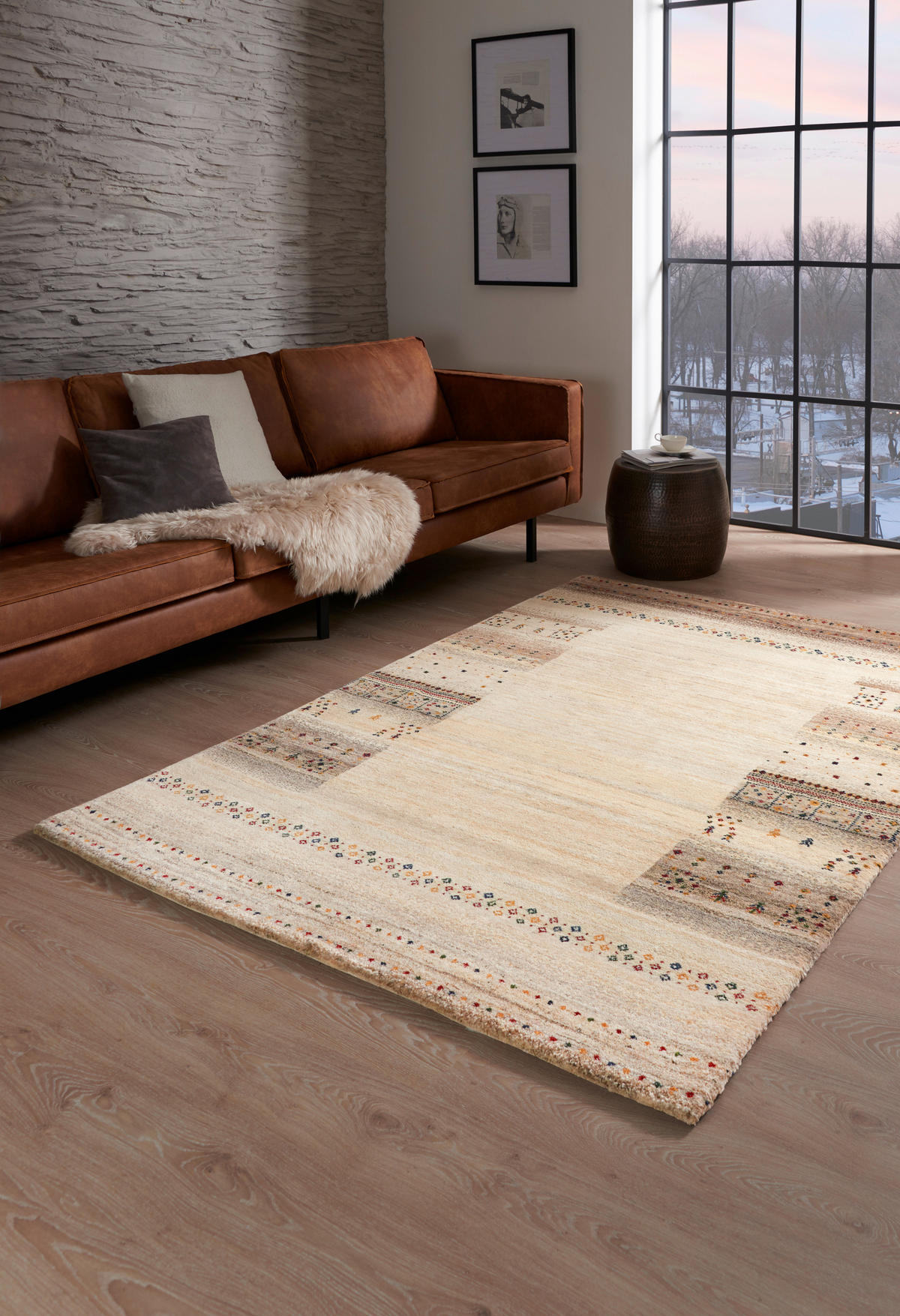 ORIENTTEPPICH 70/140 cm Kavir-E-Lut Naturfarben  - Naturfarben, LIFESTYLE, Textil (70/140cm) - Cazaris