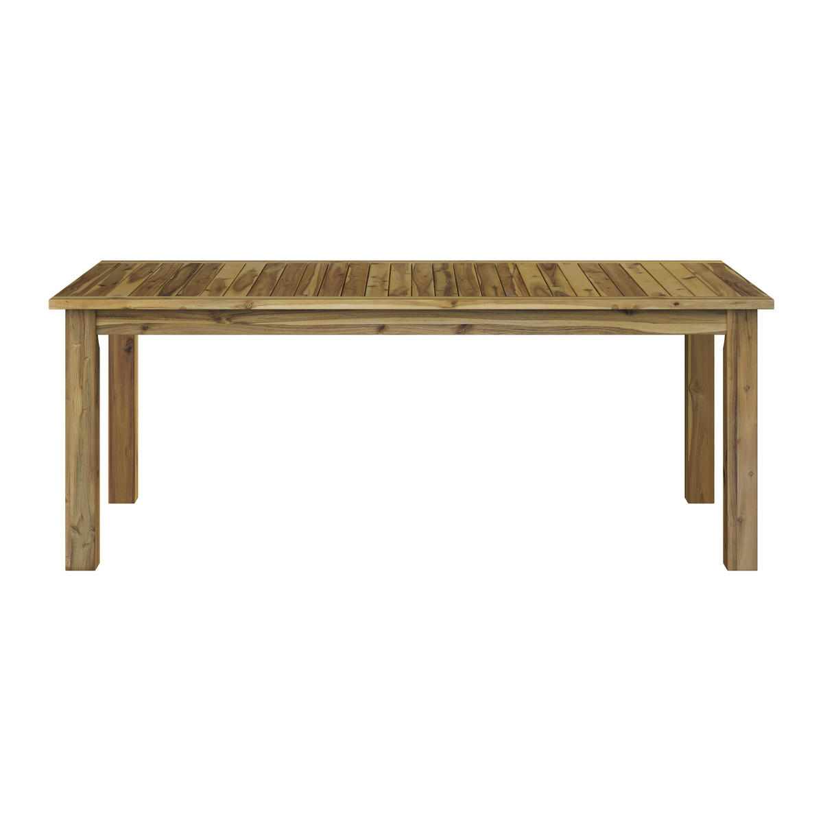 GARTENTISCH 200/100/76 cm  - Akaziefarben, Basics, Holz (200/100/76cm) - Ambia Garden