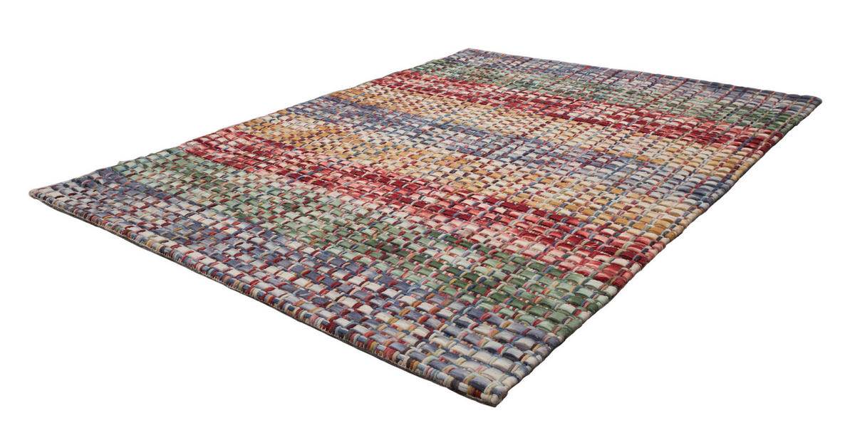 COVOR ȚESUT DE MÂNĂ    - multicolor, Basics, textil (120/170cm) - Obsession