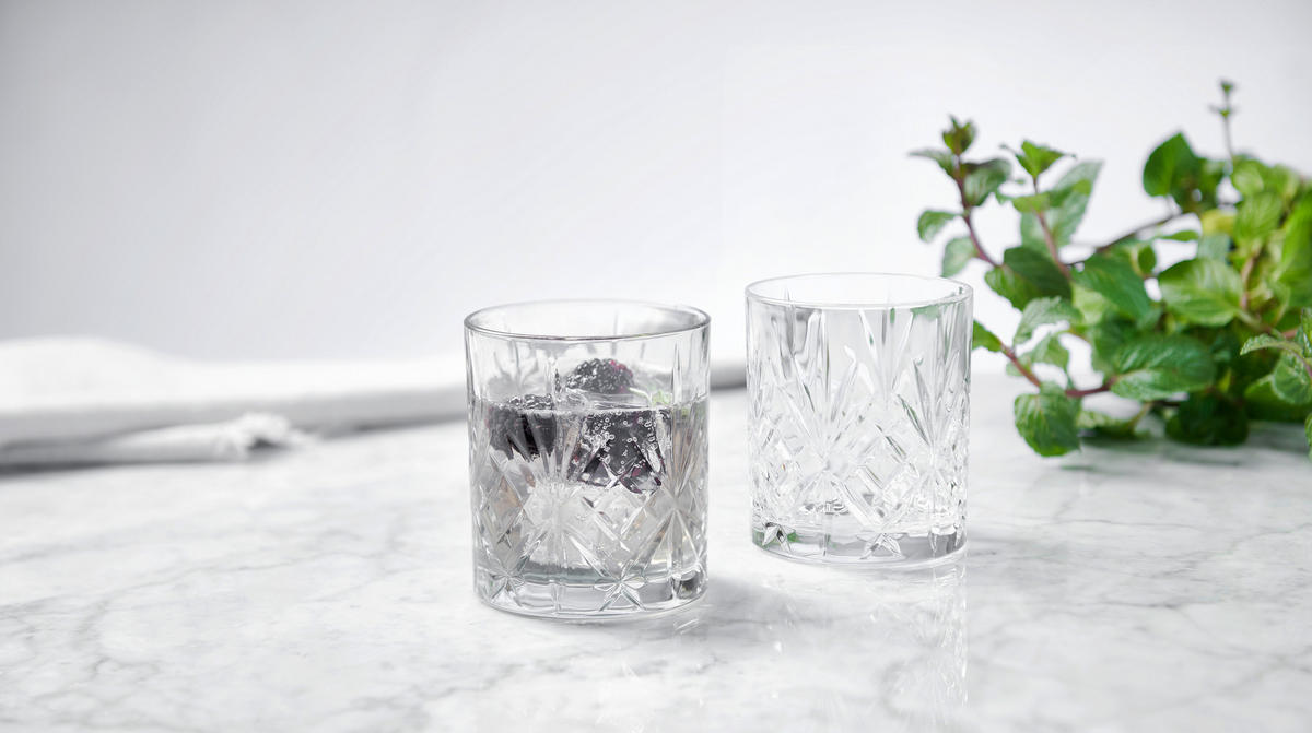 GLÄSERSET Stella 6-teilig  - Transparent, Konventionell, Glas (300ml) - Novel