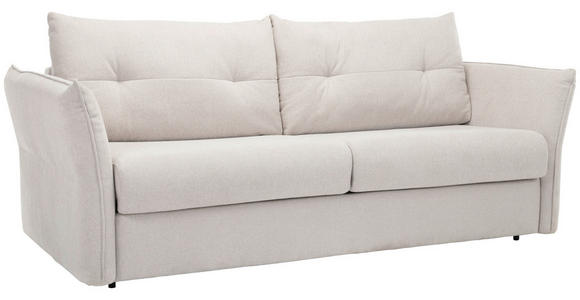 SCHLAFSOFA Webstoff Beige  - Beige/Schwarz, KONVENTIONELL, Kunststoff/Textil (220/89/104cm) - Carryhome
