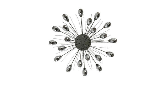 LED-DECKENLEUCHTE 92/25 cm - Chromfarben/Schwarz, Trend, Glas/Kunststoff (92/25cm) - Dieter Knoll