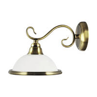 FALILÁMPA - sárgarézszínű, Basics, fém (20/21/30cm)