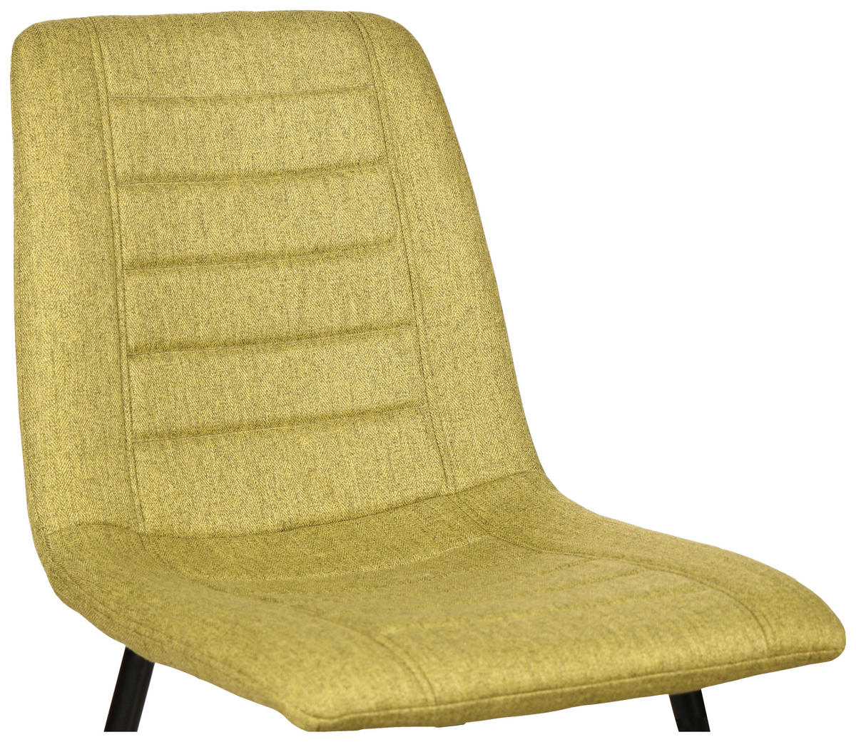 STOLIČKA, 45/86/55 cm - čierna/svetlozelená, Design, kov/textil (45/86/55cm) - Xora