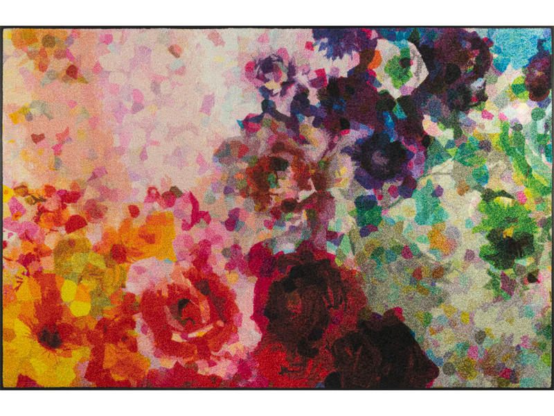FLACHWEBETEPPICH 115/175 cm Colour Blast Multicolor - Multicolor, KONVENTIONELL, Kunststoff/Textil (115/175cm) - wash+dry