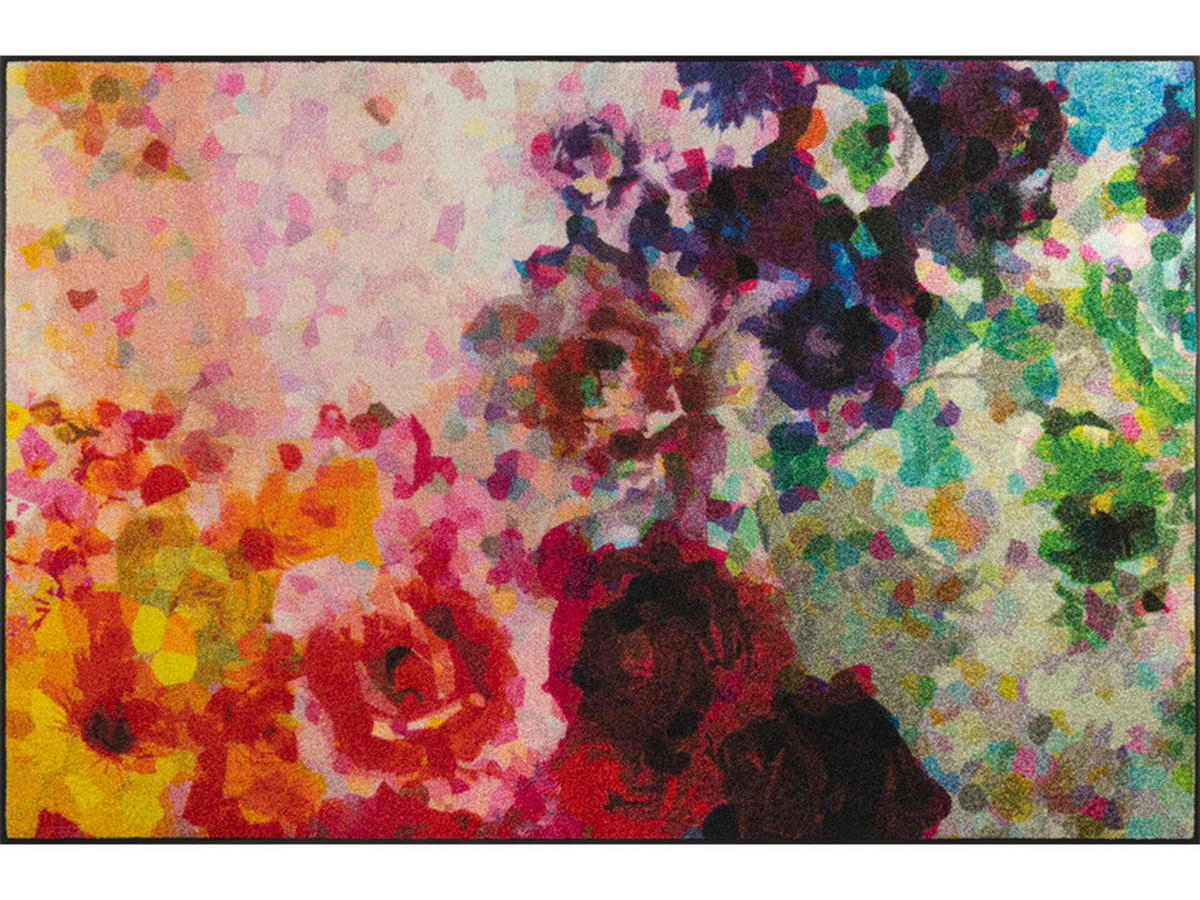 FLACHWEBETEPPICH 115/175 cm Colour Blast Multicolor  - Multicolor, KONVENTIONELL, Kunststoff/Textil (115/175cm) - wash+dry