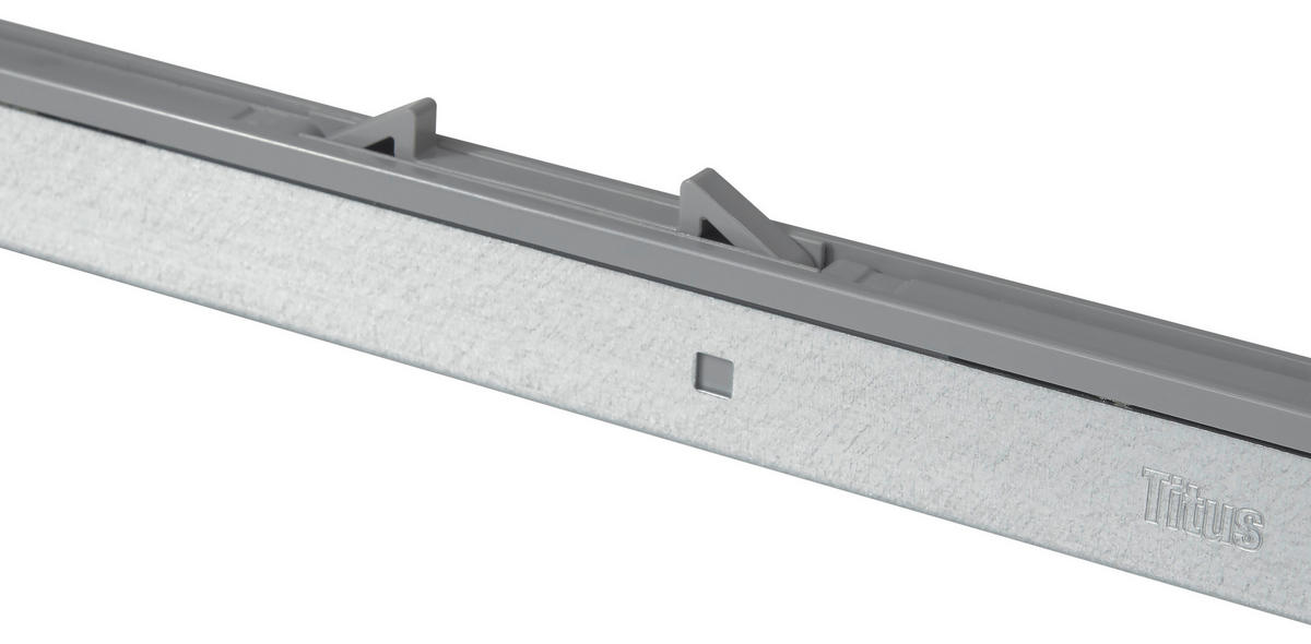 MITTELTÜRDÄMPFER 46,5/2,5/1,5 cm   - Grau, Modern, Kunststoff/Metall (46,5/2,5/1,5cm) - MID.YOU