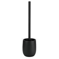 WC KEFE-SZETT műanyag  műanyag   - fekete/alumíniumszínű, Basics, műanyag (9,8/36cm) - Kleine Wolke
