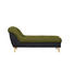 HOCKER Flachgewebe Anthrazit, Gelb - Anthrazit/Gelb, Design, Holz/Textil (170/78/79cm) - Carryhome