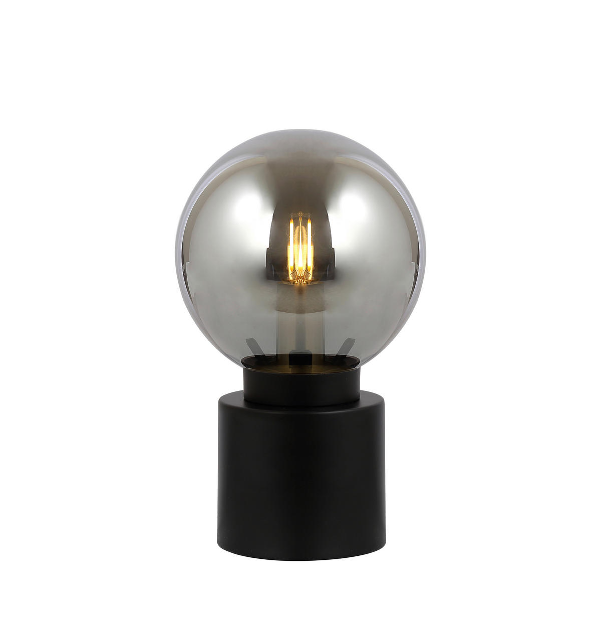 VEIOZĂ - negru, Design, sticlă/metal (15/24,5cm) - Globo