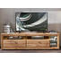 LOWBOARD foliert Eichefarben - Chromfarben/Eichefarben, Design, Kunststoff/Metall (200/54/50cm) - Cantus