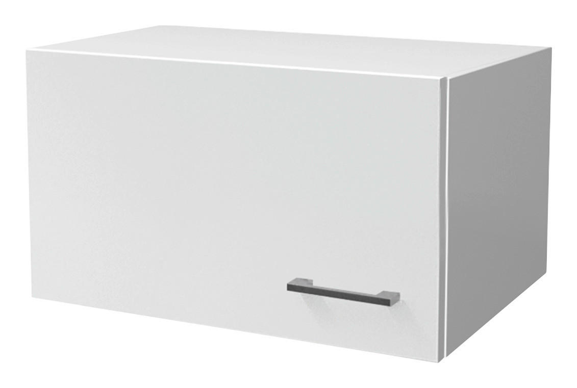 KÜCHENOBERSCHRANK 60/32/32 cm  in Weiß  - Alufarben/Weiß, KONVENTIONELL, Holzwerkstoff/Kunststoff (60/32/32cm) - FlexWell